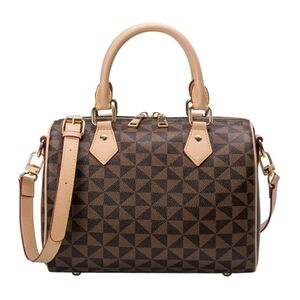 Geometric satchel Boston‎ handbag NWOT